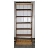 Freestanding Wooden Book Shelf
