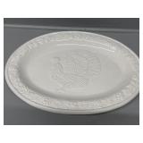 Large Turkey platter vines with grape clusters