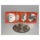 New Nicholson Saw Blades & 1 Used Blade