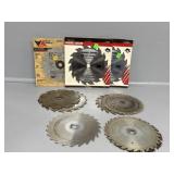 New and Used  Assorted Saw Blades