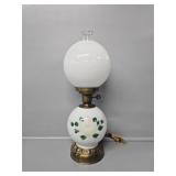 Hand Painted Floral Gone With The Wind Style Lamp