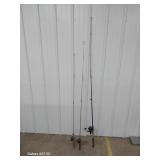 Shimano Aeroglas Rod & 2 Fishing Rods W/Reels