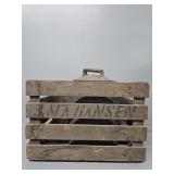 Wooden Crate, Metal Can with Handle(cannot get