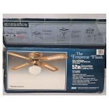 The Emperor Flush Decorative Ceiling Fan