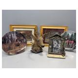 Wild Wings Buck Figurine, Cedar Key 3D photo frame