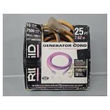 Ridgid 25ft Generator Cord