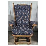 Rocker Glider with Fishing Cushions