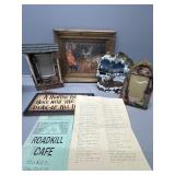 3-D Photo Frames, Fishing House, Duck Canoe