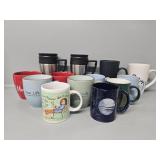 Assorted Coffee Cups & Travel Cups