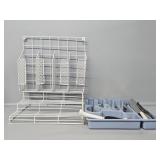 Cutlery Tray with Utensils, Baggie Organizer