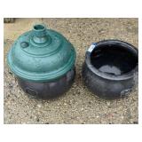 Outdoor Umbrella Base, Cauldrons
