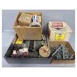 Sinkers, Bolts, Screws, Metal Brackets, Staples