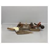 Hand Drill, Zip Ties, Hand Trowels,