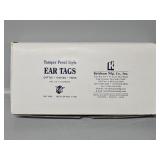 Tamper Proof Ear Tags for Cattle/Calves/Hogs