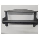 Black Wall Hanging Shelf and Rack
