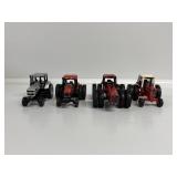1:64 IH & White Die-cast Tractors (4)