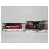 ERTL 1:32 Case Tractor & PTO Side Spreader