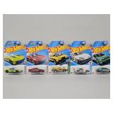 5 Hot Wheels Cars