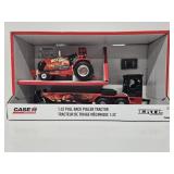 ERTL 1:32 Case IH Pull Back Puller Tractor W/Sled