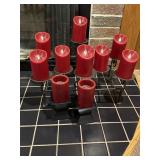 Fireplace Insert W/Battery Opt Candles