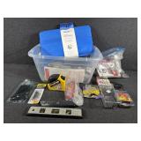 Freezer Bag, Batteries,Level, Tape Measure,Nails