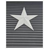 White Metal Star