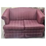 Burgundy Love Seat