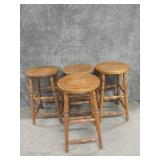 Wooden Stools (4)