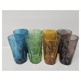 MCM Texglass Thumbprint Glasses