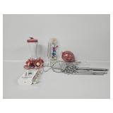 Hummingbird Feeders [2], Windchime, Rain Gauges[2]