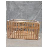 Wooden Travel Crib
