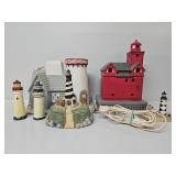 Lighthouse Lighted Figurines, Lighthouse Trinket