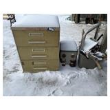 Filing Cabinet & Scrap Pile
