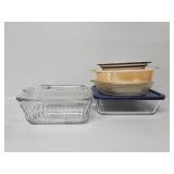 Glass Baking Dish with Lid, Pyrex Dish with Lid,