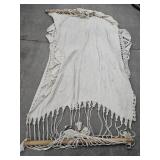 White Cotton Rope Hammock