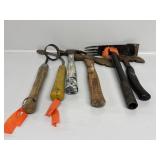 Carrot Circular Hoe Hand Garden Tool, Hammer