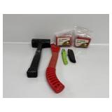 Laminate Spacers, Mallet and Box Knifes