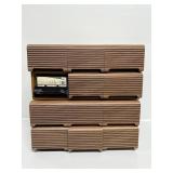 Cassette Tape Holders and Tapes