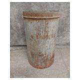 Sanders Metal Container