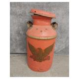 Painted Milk Can