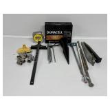 Sockets, Tent Stakes and Duracell Battery