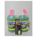 Splash De-Bug Windshield Wash(2), Lock De-Icer