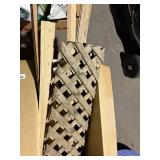 Wood Boards & Wooden Lattice Pieces