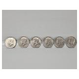 Bicentennial Half Dollars(6)