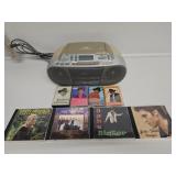 Sony Portable Boombox, CD's & Cassettes