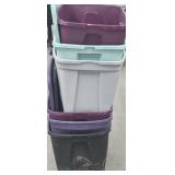 6 Totes(3 have lids)
