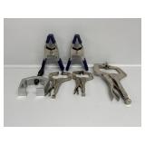 Tool Shop C-Clamp Locking Pliers, Pitman Arm
