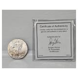 2016 Walking Liberty Silver One Dollar Coin