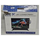 24' LED Widescreen HD TV W/DVD Player W/Soundbar