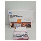 HP Desk Jet 4155E Printer & Paper